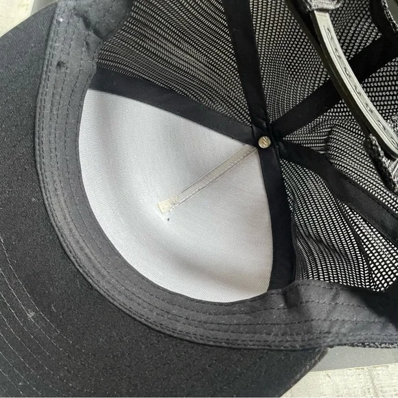 Go Outside Orcas Island Black Trucker Hat - Picture 3 of 5